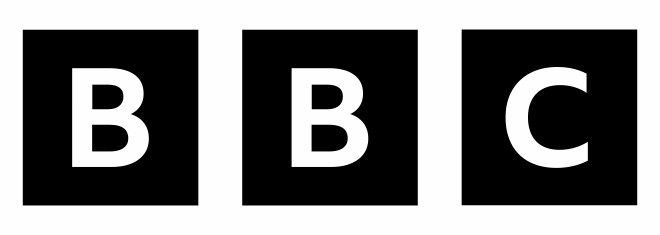 logo fonte texto gill sans rede bbc